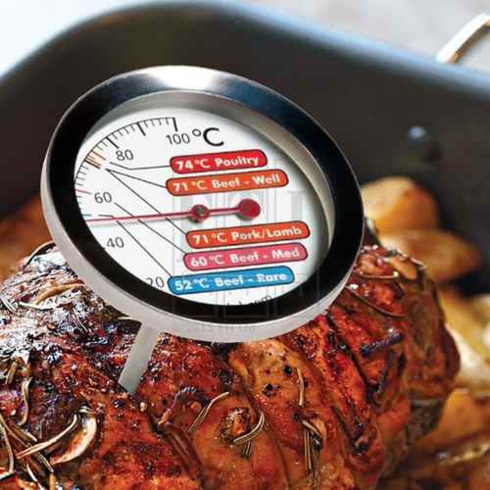 Термометар за роштиљ месо убодни аналогни 60мм